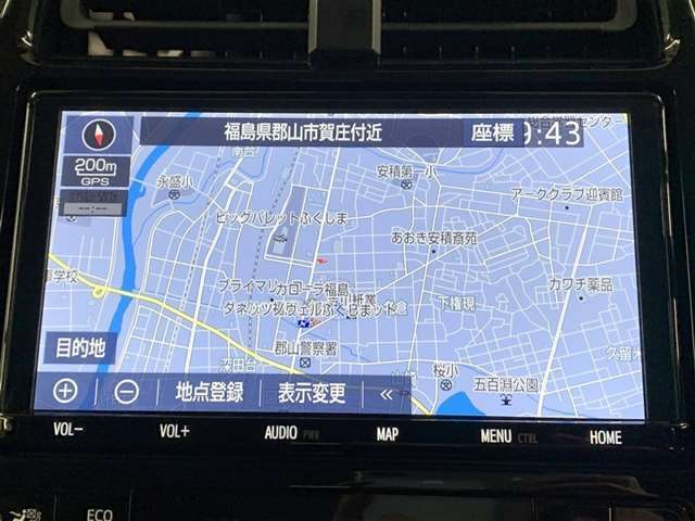 純正ナビを装備。タッチパネル式で使いやすく、お出かけもラクラクです。NSZT-Y68T