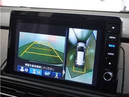 ◆全周囲カメラシステム◆運転席から見えにくい後方などをナビ画面で確認でき運転を支援するシステムです！