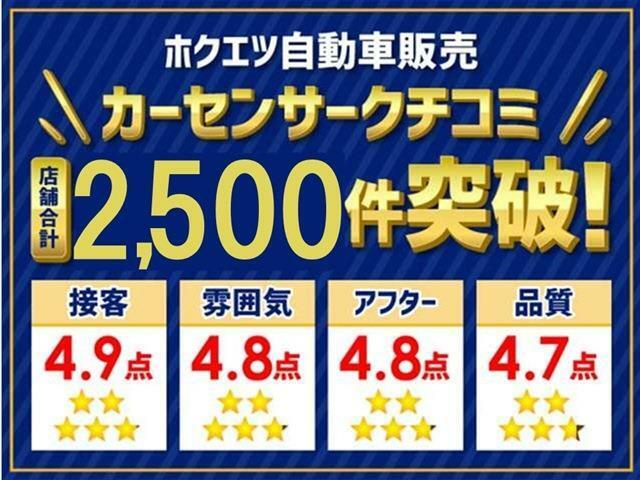 おかげさまで口コミ投稿グループで2500件突破！お客様大変ありがとうございます。