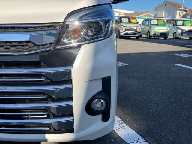 左ヘッドライト・フォグランプ