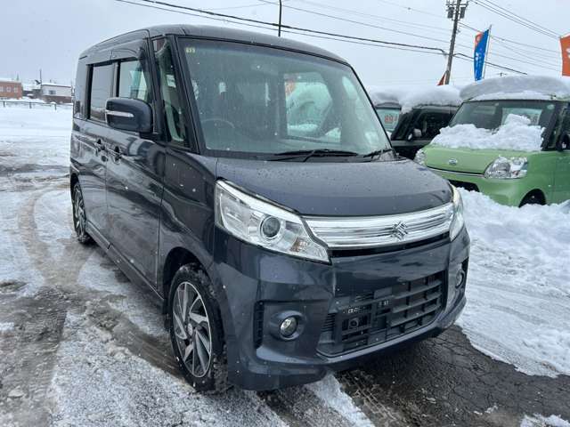 ☆H25年　スペーシアカスタムTS4WD　支払総額　47.8万円☆しかも車検整備2年付きでお渡し致します☆