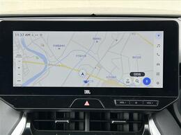 【カーナビ】ナビ利用時のマップ表示は見やすく、いつものドライブがグッと楽しくなります。