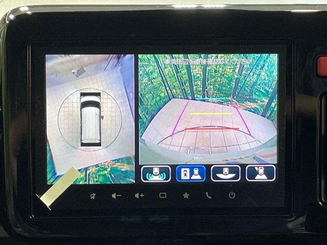 【全方位モニター用カメラ】専用のカメラにより、上から見下ろしたような視点で360度クルマの周囲を確認することができます☆死角部分も確認しやすく、狭い場所での切り返しや駐車もスムーズに行えます。
