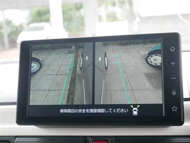サイドカメラ（左右の死角を確認できます）