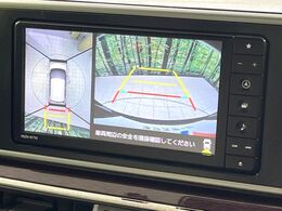 【パノラマモニター】専用のカメラにより、上から見下ろしたような視点で360度クルマの周囲を確認することができます☆死角部分も確認しやすく、狭い場所での切り返しや駐車もスムーズに行えます。
