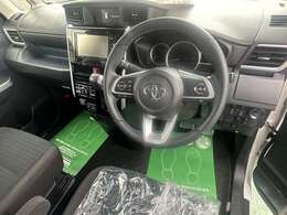 運転操作部は見やすく運転もしやすいです！