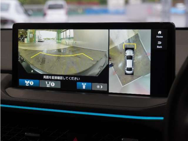 ◆全周囲カメラシステム◆運転席から見えにくい後方などをナビ画面で確認でき運転を支援するシステムです！