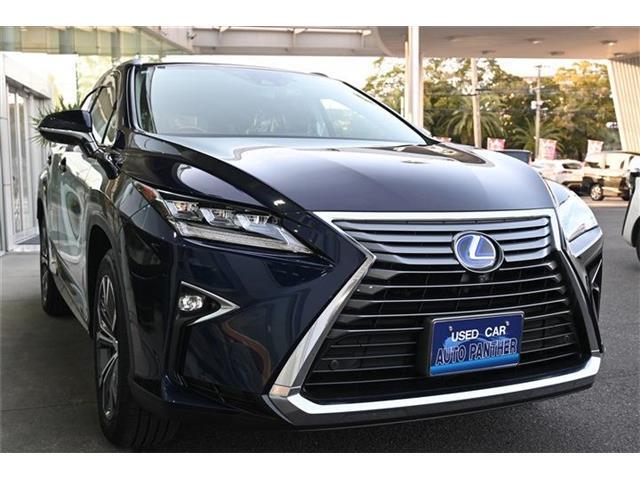 大人気レクサスRX450hL入荷！Lexus Safety System+・ブラインドスポットモニター・純正ナビ+TV・パノラミックビュー・本革ベンチレーションシート・詳細は当社HPをご覧ください！