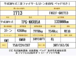 新明和製 最大昇降600kg 左電格ミラー　ABS　220馬力　ターボ