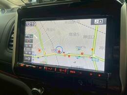 【純正メーカーナビ】装備でフルセグTV視聴やBluetooth等充実装備。