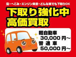 下取り強化中！他店でお値段が付かなかった車もご相談ください！（店頭下取りに限ります）年式が古くても、下取り致します。