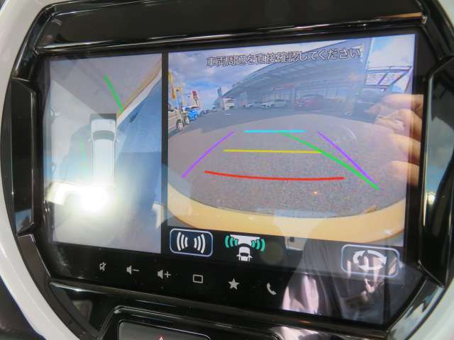 ★全方位モニター用カメラ★専用のカメラにより、上から見下ろしたような視点で360度クルマの周囲を確認することができます☆死角部分も確認しやすく、狭い場所での切り返しや駐車もスムーズに行えます。