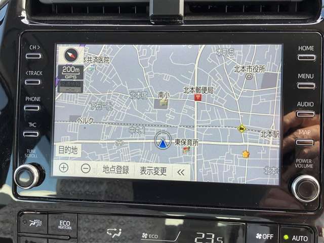 【ディスプレイオーディオ】ナビゲーションはメモリーナビです。これさえあれば初めての道でも安心ですね。