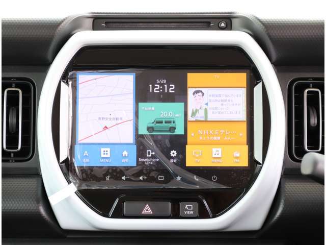 Apple CarPlay/Android Auto対応！スマホのナビ機能、いつも聞いている音楽、メッセージの送受信やハンズフリー通話もOK！普段お使いのさまざまなアプリがクルマでも安心してお使いいただけます♪