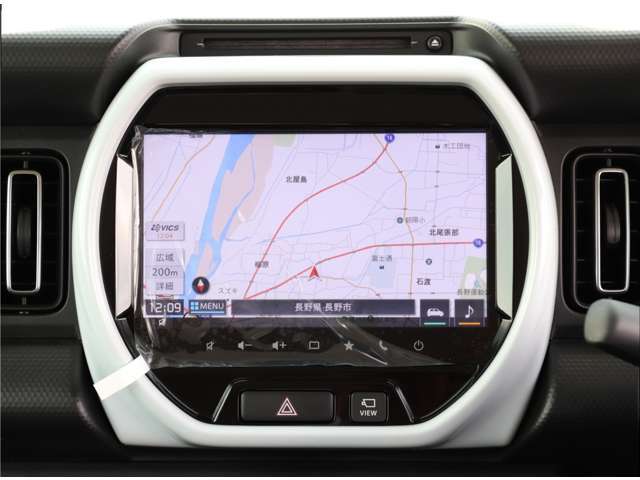 大きくてキレイ☆分かりやすくて使いやすい、メーカーオプション9インチナビ☆