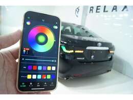 入荷本数に限りのある人気のカラーチェンジテールライトを装着済み！