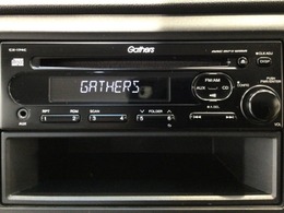 【オーディオ機能】CDプレーヤーを装備♪もちろんFM/AMラジオもお聞きいただけますよ♪