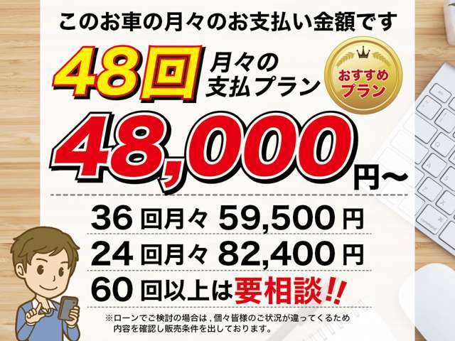 自社ローン完備！来店が難しい場合は事前にHP申込み破産や債務整理は問題無し審査基準は人柄重視。九州一円納車無料！全国納車！対応取引条件は要見積り要審査となります。聞くは一時の恥 聞かぬは一生後悔 ！！