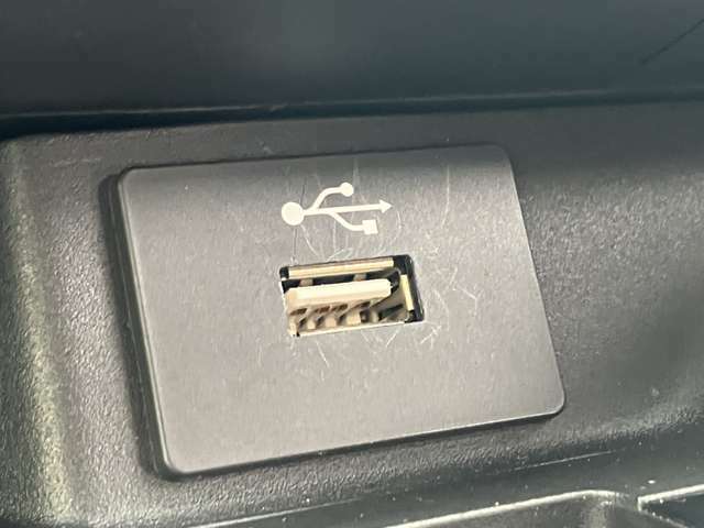 USB接続端子付きです。