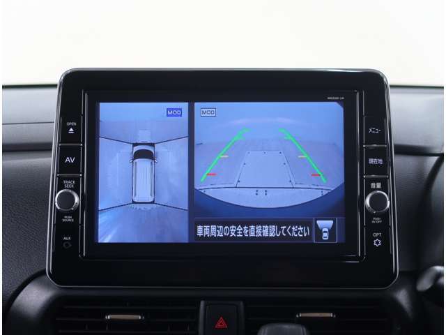 マルチアラウンドモニター装備　車庫入れも楽々です