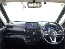 操作性の良いインパネ周りです