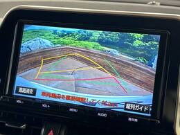 【バックカメラ】駐車時に後方がリアルタイム映像で確認できます。大型商業施設や立体駐車場での駐車時や、夜間のバック時に大活躍！運転スキルに関わらず、今や必須となった装備のひとつです！