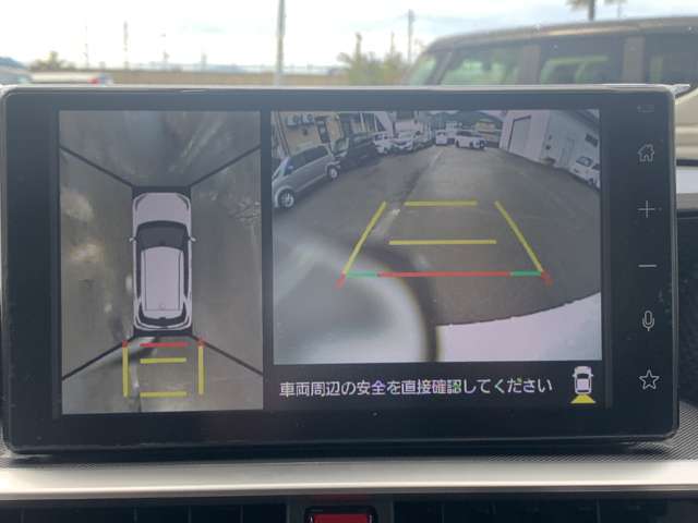 全方位モニターついています！