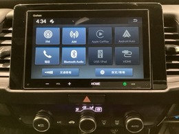 オーディオはGathersディスプレイ・オーデイオを搭載しています。Bluetoothオーディオ機能やUSB端子を使って、外部入力から音楽なども楽しめます。