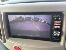 バックカメラ装備。駐車が苦手な方には欠かせません。