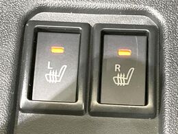 【シートヒーター】寒い日に重宝するシートヒーター！エアコンより早く温まってくれるので寒がりの人も安心ですね♪エアコンの温風は乾燥するから苦手、という方にもをおすすめです。