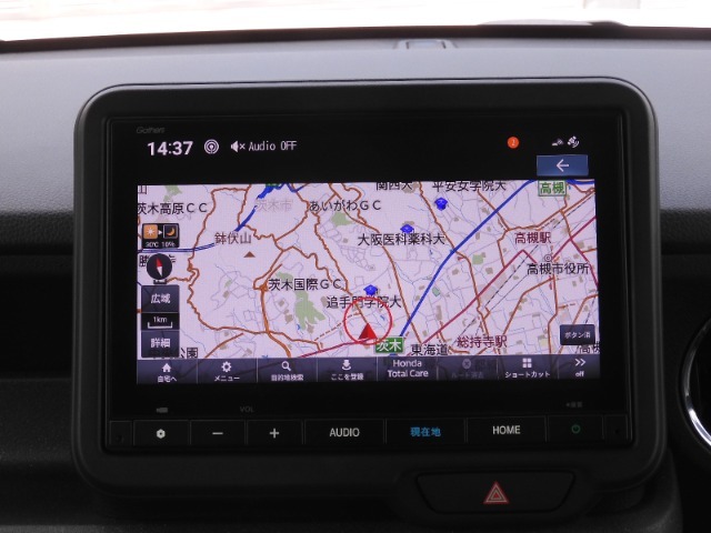 ◆ホンダ純正メモリーナビ◆初めての場所もナビゲーションがご案内！楽しい旅行をサポートします。