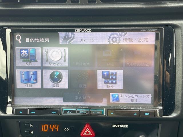 【カーナビゲーション】各種オーディオメディアも充実しているので運転の際も楽しくドライブができますね。