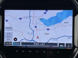 【純正ナビ】専用設計で車内の雰囲気にマッチ！ナビ利用時のマップ表示は見やすく、いつものドライブがグッと楽しくなります！