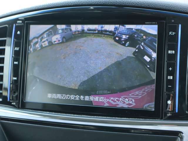 ★バックカメラ★運転席から画面上で安全確認ができます。駐車が苦手な方にもオススメな便利機能です♪