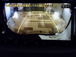 バックカメラの画像です。ガイドラインがスムースな車庫入れをサポートいたします！車庫入れの安心感がアップしますね☆