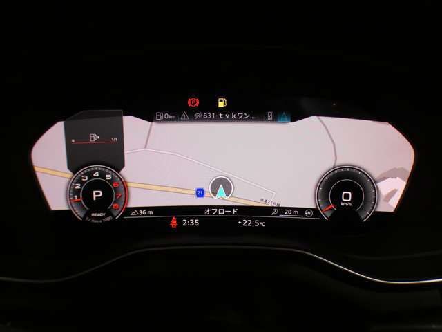 バーチャルコックピット搭載タッチスクリーン式MMIナビゲーションシステムです！Bluetooth、スマートフォンの接続等も可能です！必要な情報がメーター上で全て確認ができる為、運転に集中できます！