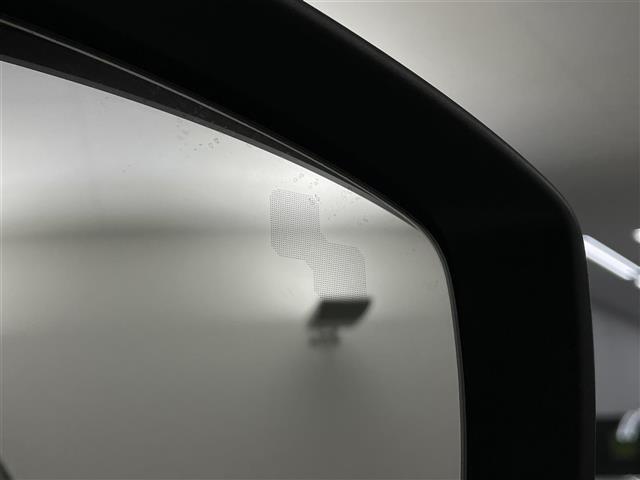 【ドアミラー】大きくて見やすいので、後方を見るときも安心です！
