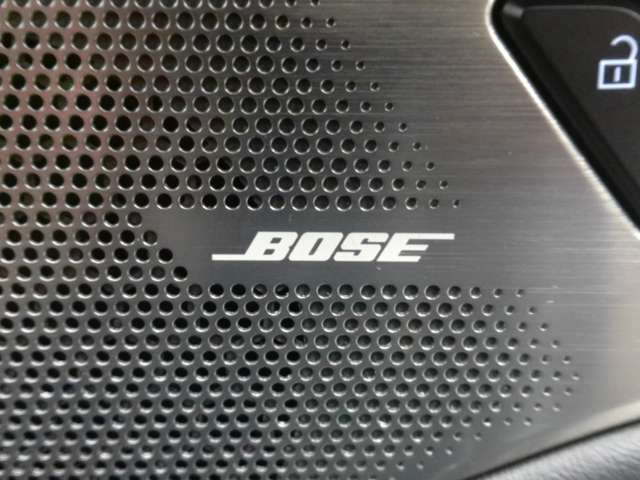 BOSEサウンド装着車です。