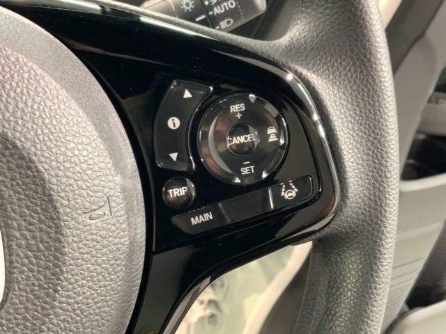 クルーズコントロールを装備しています。高速道路などで一定の速度で走ってくれるので運転が楽ですよ！速度を設定できますので、スピードの出しすぎにも注意できます。