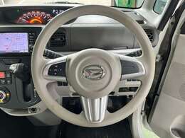 ハンドルの大きさも老若男女問わず運転しやすい大きさになっています！