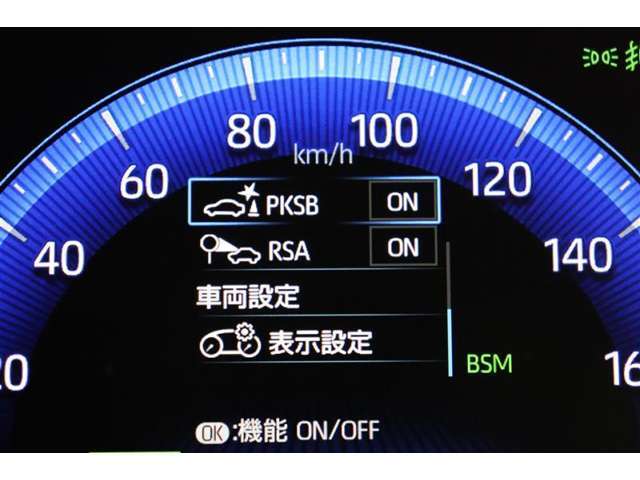 夜も明るく視認性のよいメーターです。