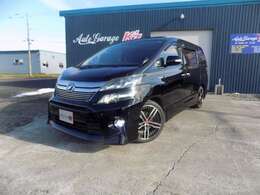 Wサンルーフ、両側パワースライドドア、パワーバックドア、HID。LEDフォグ、シャレン19インチアルミ、サマータイヤNEW！