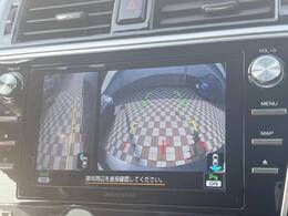 【バックカメラ】駐車時に後方がリアルタイム映像で確認できます。大型商業施設や立体駐車場での駐車時や、夜間のバック時に大活躍！運転スキルに関わらず、今や必須となった装備のひとつです！