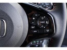 クルーズコントロール付きで高速でもらくらく！