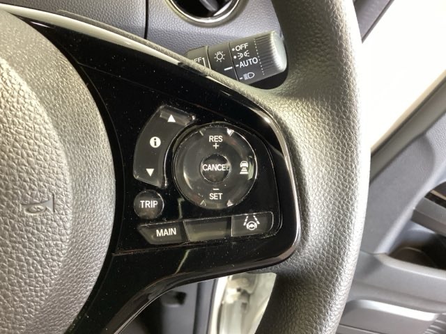 クルーズコントロールを装備しています。高速道路などで一定の速度で走ってくれるので運転が楽ですよ！速度を設定できますので、スピードの出しすぎにも注意できます。