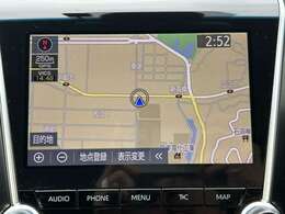 【純正ナビ】専用設計で車内の雰囲気にマッチ！ナビ利用時のマップ表示は見やすく、いつものドライブがグッと楽しくなります！