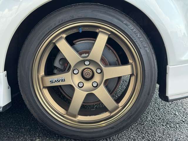★RAYS VOLK RACING TE37 18インチアルミホイール