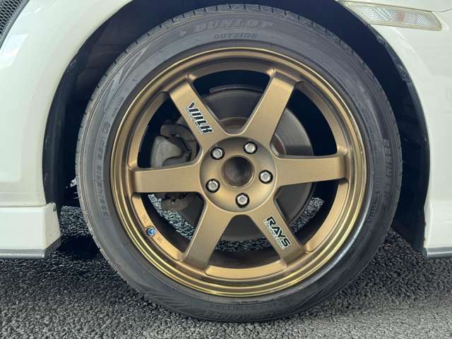 ★RAYS VOLK RACING TE37 18インチアルミホイール