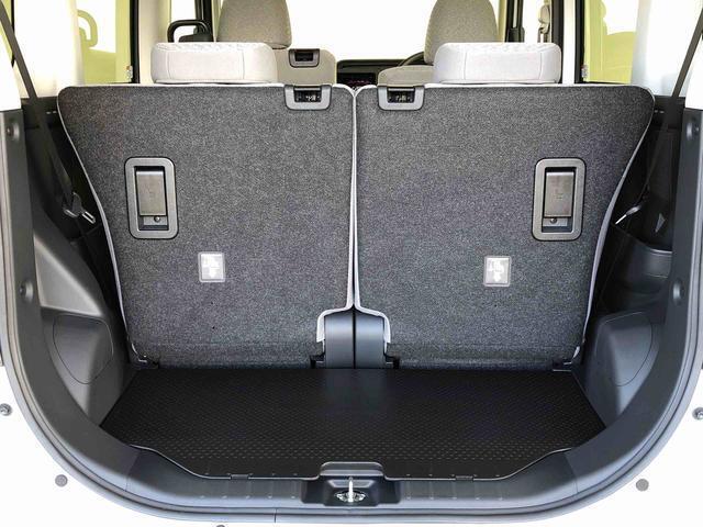 室内広々、荷物も沢山載せられます♪