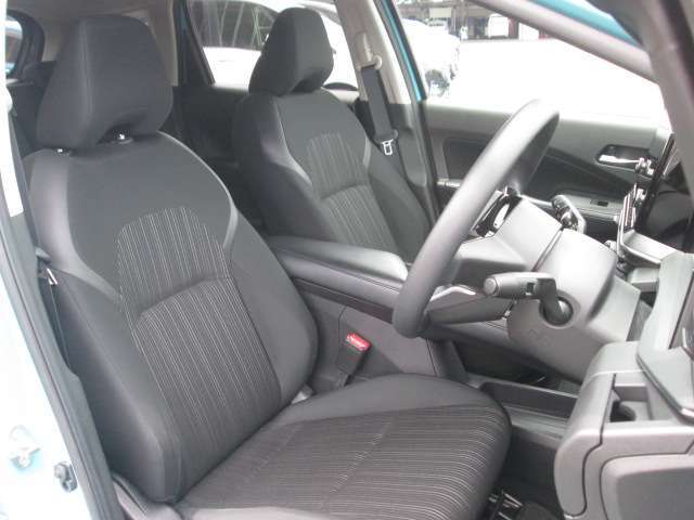 視界が良く運転性の良いフロントシート